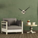 Zegar ścienny Class drewniany