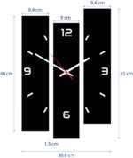 Zegar ścienny Kolumny