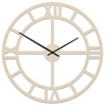 Rzymski zegar ścienny RZYM XL – brąz