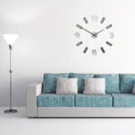 Lustrzany zegar ścienny Howart