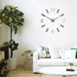 Lustrzany zegar ścienny Howart