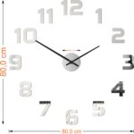 Zegar ścienny Samfire – lustrzany