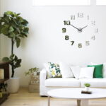 Zegar ścienny Samfire – lustrzany