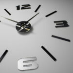 Duży nowoczesny zegar ścienny Similis