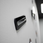 Lustrzany zegar ścienny Howart