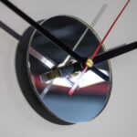 Lustrzany zegar ścienny Classic