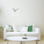 Lustrzany zegar ścienny Classic