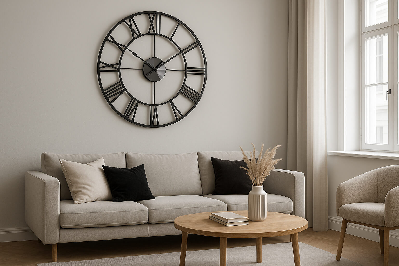 Zegar w nowoczesnym stylu