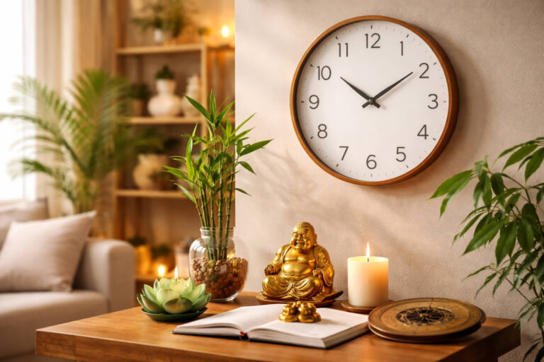 Zegar i Feng Shui – gdzie powiesić, by przyciągnąć szczęście?